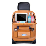 Borsa portaoggetti pieghevole con tasche multifunzione per seggiolino auto