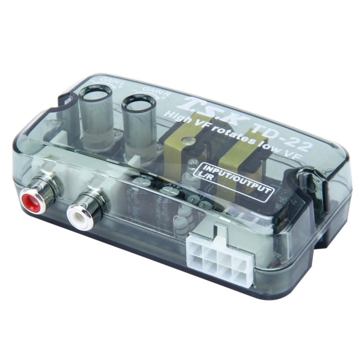 Convertitore di livello per altoparlante stereo per auto TSK TD-22, VF alto ruota VF basso, Car High VF Rotates Low VF Converter