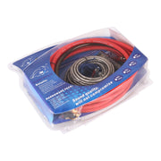 Kit cavi audio per amplificatore subwoofer di potenza in alluminio rivestito in rame da 1200 W 10 GA con portafusibile da 60 A, YH-4GA, YH-6GA, YH-8GA, YH-10GA
