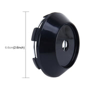 4 pezzi di accessori per lo styling dell'auto in plastica. Adesivo distintivo dell'emblema dell'auto. Coprimozzo della ruota. Copertura centrale