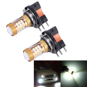 2 PZ H15 10W 1300 LM 6500K 28 LED SMD-3030 Fendinebbia per auto, DC 12V, H15