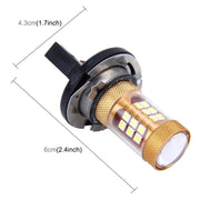 2 PZ H15 10W 1300 LM 6500K 28 LED SMD-3030 Fendinebbia per auto, DC 12V, H15