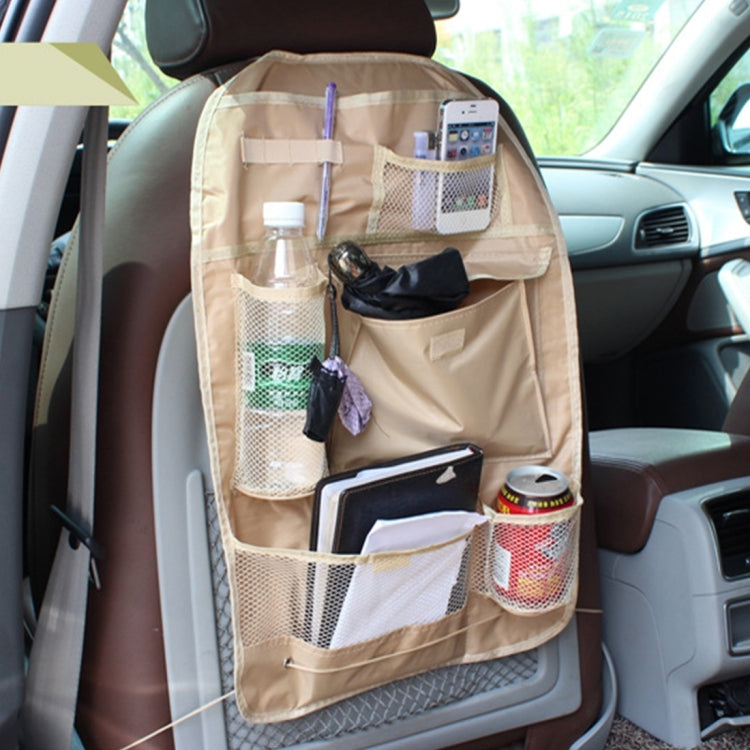 Organizzatore per lo schienale del seggiolino auto, borsa da appendere per seggiolino auto, per bevande, tazze, telefoni e altri oggetti