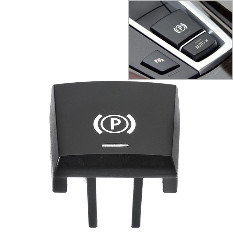 Pulsante chiave P di ricambio per coperchio interruttore di parcheggio automatico 61316822518 per BMW Serie 5/6 2009-2013, Parking Switch Cover for BMW 5 / 6 Series 2009-2013