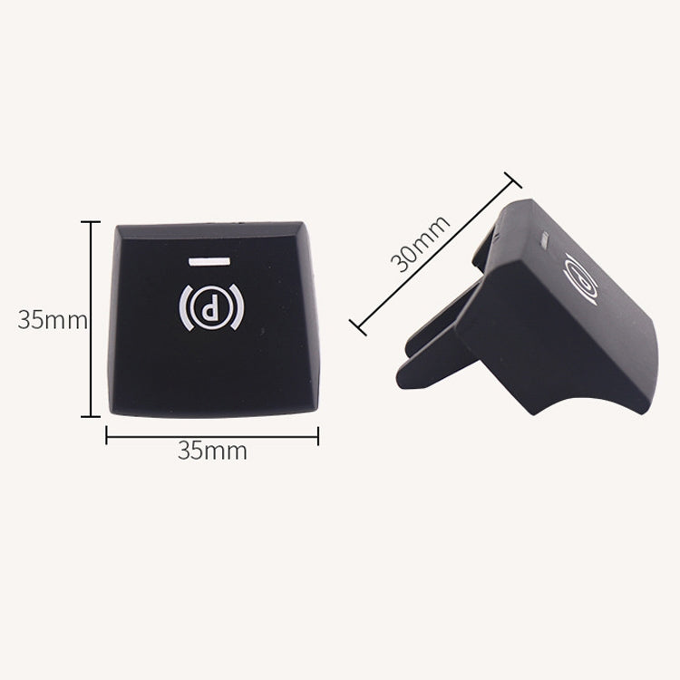 Pulsante chiave P di ricambio per coperchio interruttore di parcheggio automatico 61316822518 per BMW Serie 5/6 2009-2013, Parking Switch Cover for BMW 5 / 6 Series 2009-2013