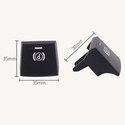 Pulsante chiave P di ricambio per coperchio interruttore di parcheggio automatico 61316822518 per BMW Serie 5/6 2009-2013, Parking Switch Cover for BMW 5 / 6 Series 2009-2013