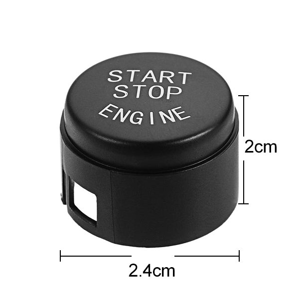 Interruttore a pulsante Start/Stop motore Sostituisci coperchio 61319153832 per telaio BMW Serie 5/6/7 F senza Start and Stop 2009-2013