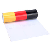 Pellicola adesiva per adesivi in plastica per auto con bandiera tedesca da 5 m, Germany Natianality Flag/5m