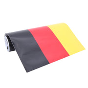 Pellicola adesiva per adesivi in plastica per auto con bandiera tedesca da 5 m, Germany Natianality Flag/5m