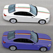 Pellicola adesiva per adesivi in plastica per auto con bandiera tedesca da 5 m, Germany Natianality Flag/5m