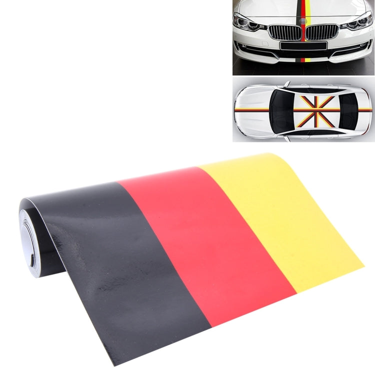 Pellicola adesiva per adesivi in plastica per auto con bandiera tedesca da 2 m, Germany Natianality Flag/2m