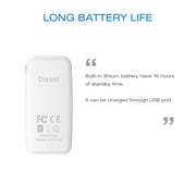 Doosl DSER102 Mini ricevitore musicale Bluetooth per auto con jack di ingresso stereo da 3,5 mm, DSER102