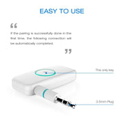 Doosl DSER102 Mini ricevitore musicale Bluetooth per auto con jack di ingresso stereo da 3,5 mm, DSER102