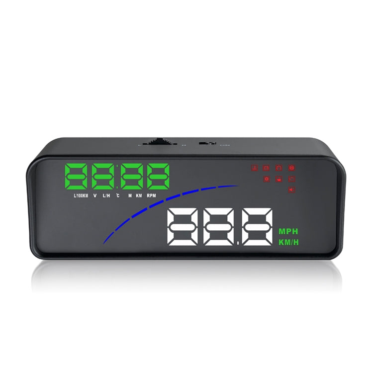 P9 HUD Misuratore digitale auto OBD2 3,6" multicolore