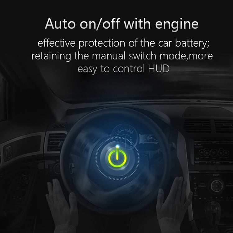 P9 HUD Misuratore digitale auto OBD2 3,6" multicolore