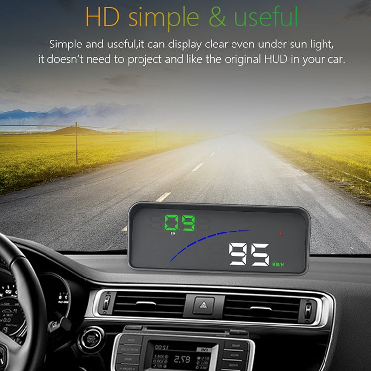 P9 HUD Misuratore digitale auto OBD2 3,6" multicolore