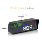 P9 HUD Misuratore digitale auto OBD2 3,6" multicolore
