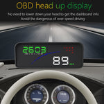 P9 HUD Misuratore digitale auto OBD2 3,6" multicolore