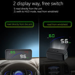 P9 HUD Misuratore digitale auto OBD2 3,6" multicolore