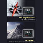 T600 HUD display digitale GPS auto 2,2" LCD TFT