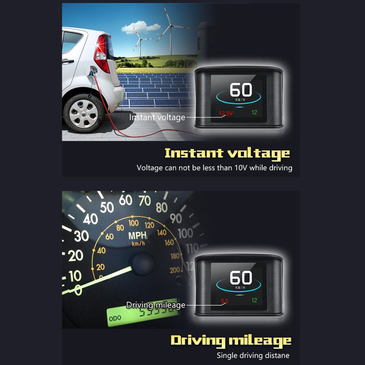 T600 HUD display digitale GPS auto 2,2" LCD TFT