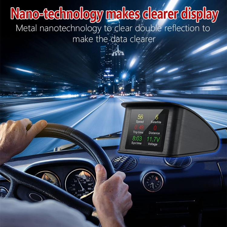 T600 HUD display digitale GPS auto 2,2" LCD TFT