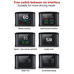 T600 HUD display digitale GPS auto 2,2" LCD TFT