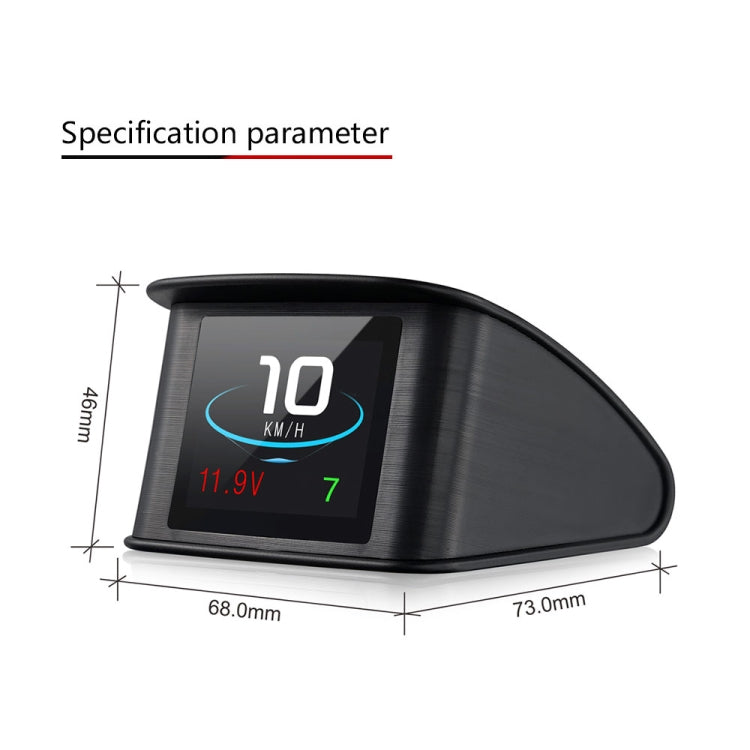 T600 HUD display digitale GPS auto 2,2" LCD TFT