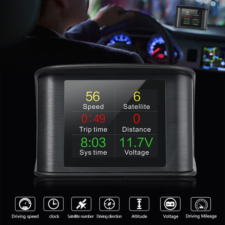 T600 HUD display digitale GPS auto 2,2" LCD TFT