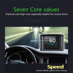 T600 HUD display digitale GPS auto 2,2" LCD TFT