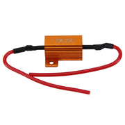 Resistore di carico decodificatore cancellazione errori Canbus per auto da 2 pezzi LED 25W 25 Ohm senza decodificatore lampeggiante, 25W 25 Ohm
