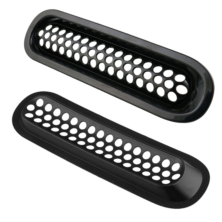 7 PCS Auto Da Corsa Anteriore Griglia Griglia Rete Insetti per Jeep Wrangler JK 2007-2017, For Jeep Wrangler 2007-2017
