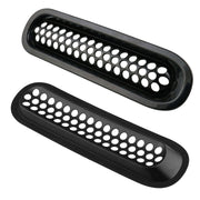 7 PCS Auto Da Corsa Anteriore Griglia Griglia Rete Insetti per Jeep Wrangler JK 2007-2017, For Jeep Wrangler 2007-2017