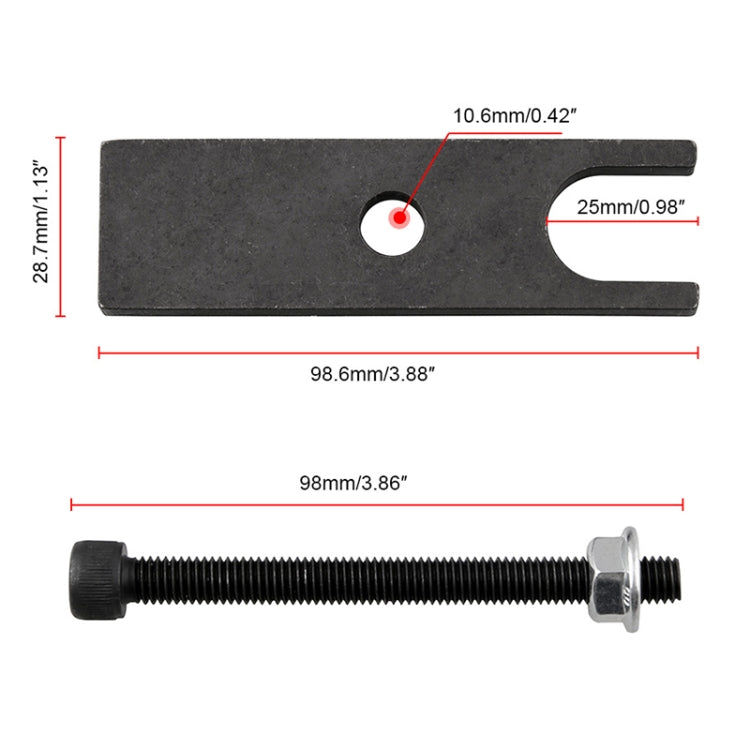 Universal Car LS1 LS2 LS3 LS6 LSX LQ4 LQ9 4.8 5.3 5.7 6.0 6.2 Strumento compressore molla valvola, Valve Spring Compressor Tool