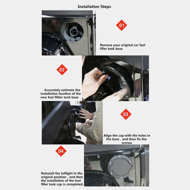 Coperchio del serbatoio del motore con tappo olio ABS modificato per auto per Jeep Wrangler JK 2007-2018, For Jeep Wrangler 2017-2018