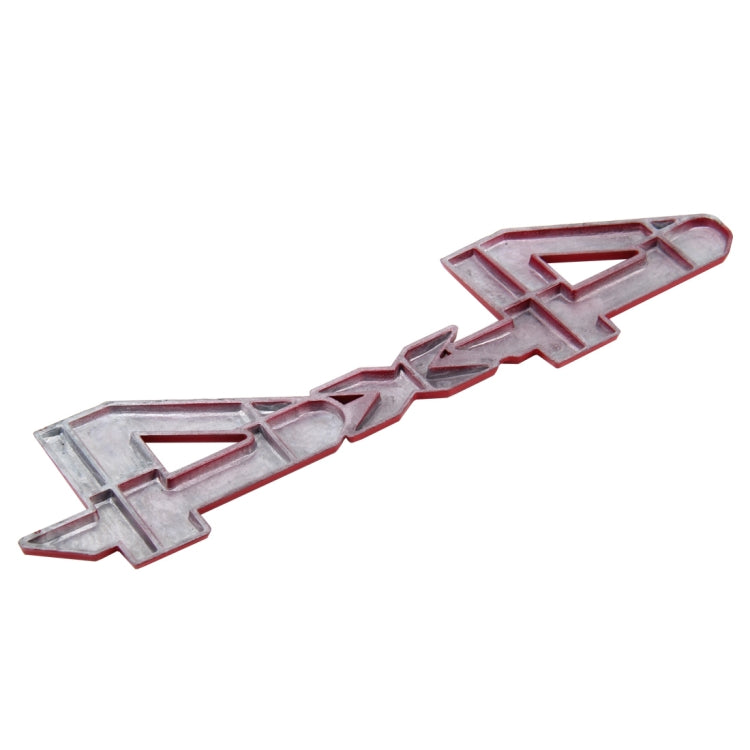 Adesivo per auto Adesivi per auto alla moda in metallo Auto Chrome Car Styling-coperture Accessori per personalità auto, 4X4 Sticker