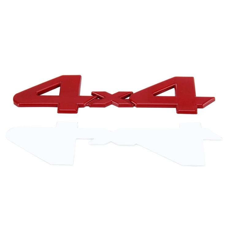 Adesivo per auto Adesivi per auto alla moda in metallo Auto Chrome Car Styling-coperture Accessori per personalità auto, 4X4 Sticker