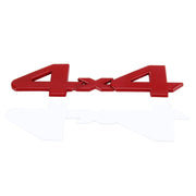 Adesivo per auto Adesivi per auto alla moda in metallo Auto Chrome Car Styling-coperture Accessori per personalità auto, 4X4 Sticker