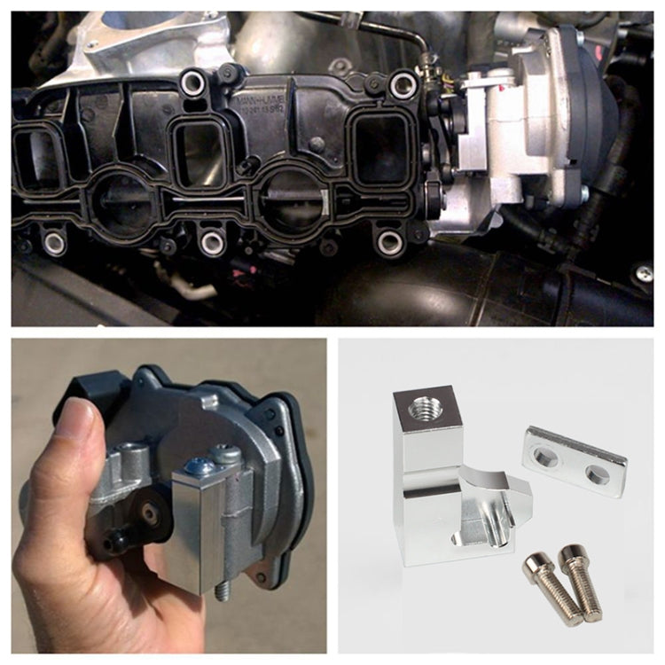P2015 Staffa di riparazione Supporto collettore di aspirazione 03L129711E per Volkswagen / Audi / Skoda, without Spring