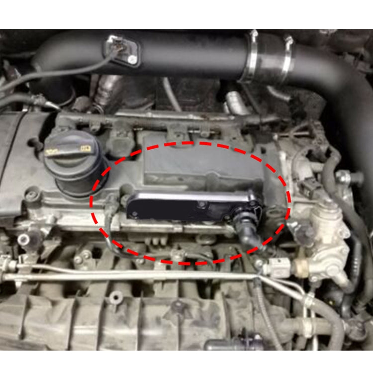 Kit scheda di cura PCV forgiato modificato Piastra di eliminazione PCV per adattatore per vuoto PCV Audi / Volkswagen Golf, Forged PCV Care Board Kit