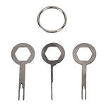 3 pezzi Auto Car Plug Circuito Cablaggio Terminale Estrazione Pick Connettore Crimp Pin Indietro Ago Rimuovi strumento, 3 PCS
