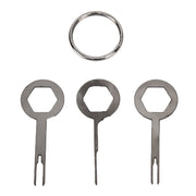 3 pezzi Auto Car Plug Circuito Cablaggio Terminale Estrazione Pick Connettore Crimp Pin Indietro Ago Rimuovi strumento, 3 PCS
