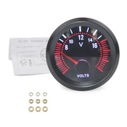 Voltmetro modificato per auto universale da 52 mm 12 V, Voltmeter