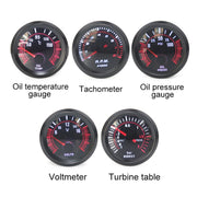 Voltmetro modificato per auto universale da 52 mm 12 V, Voltmeter