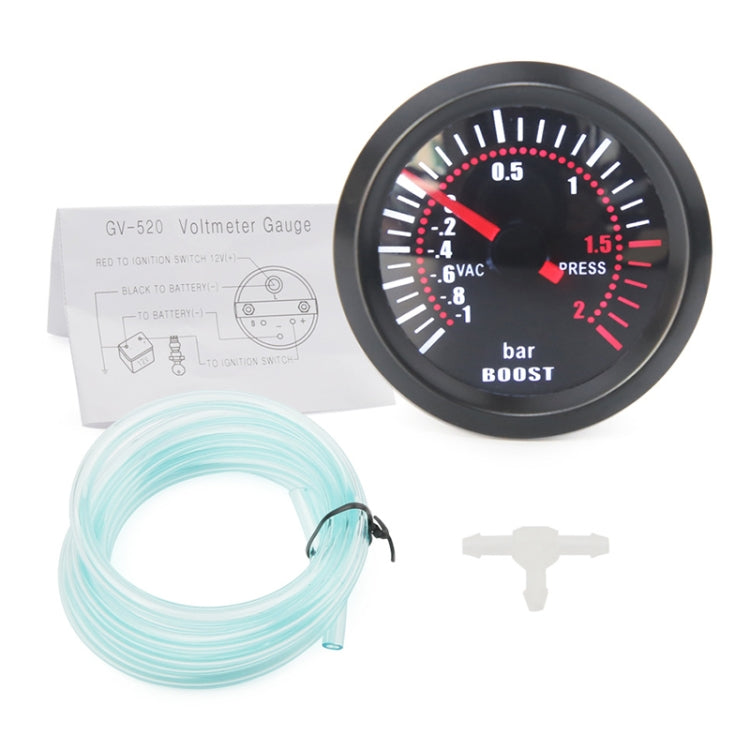 Manometro boost barra modificata per auto universale da 52 mm 12 V, Bar Boost Gauge