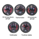 Manometro boost barra modificata per auto universale da 52 mm 12 V, Bar Boost Gauge