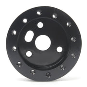 Mozzo per auto per kit adattatore per volante da 6 a 3 fori Bulloni distanziatori per volante, Adapter (Black), Adapter (Silver)