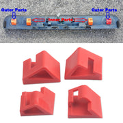 Clip di riparazione per portellone posteriore maniglia bagagliaio per Nissan Qashqai 2006-2013, For Nissan Qashqai 2006 - 2013