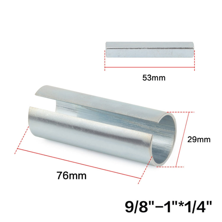 Adattatore per manicotto albero motore puleggia motore a gas da 1 pollice a 9/8 pollici Predator con chiavetta da 1/4 di pollice, AP20