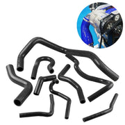 Kit tubo radiatore in silicone automatico da 9 pezzi per Honda Civic D15 D16 EG EK 1992-2000, For Honda